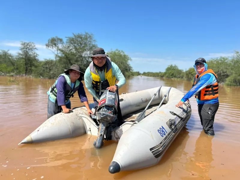 Inundaciones en Salta: sigue crítica la situación en el norte y alertan por el Pilcomayo