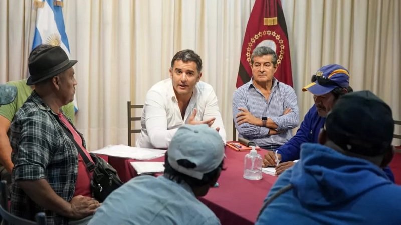 Jarsún se reunió con comunidades originarias y cooperativas del departamento San Martín