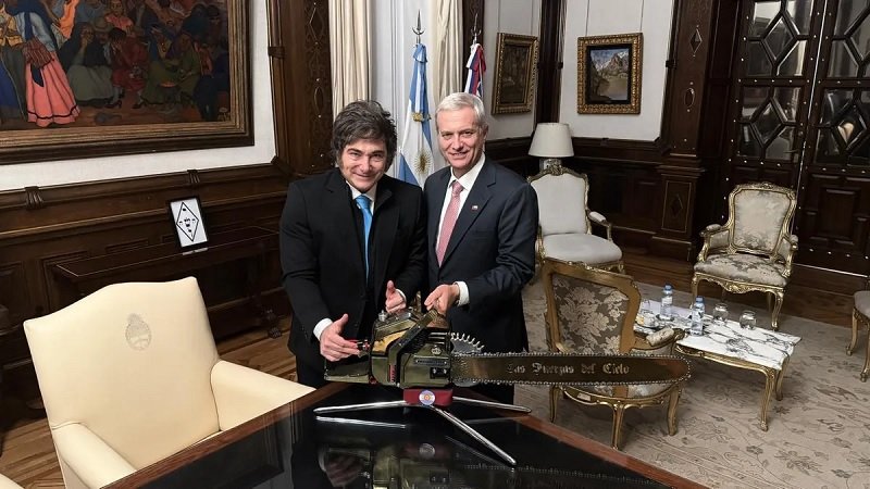Javier Milei recibió a José Antonio Kast en su primer viaje oficial como presidente de Chile
