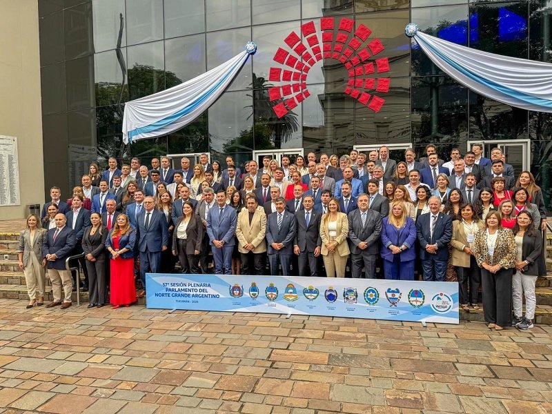 El Parlamento del Norte Grande repudió la política económica y la geopolítica de Milei